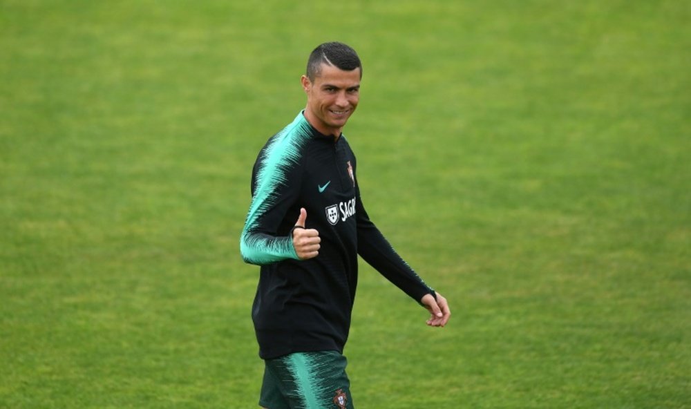 Ronaldo está deseando ganar el Mundial. AFP