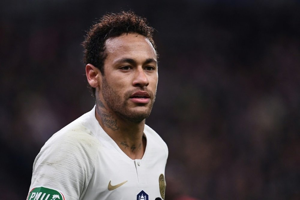 Neymar estaria pronto para o Real Madrid x PSG. AFP