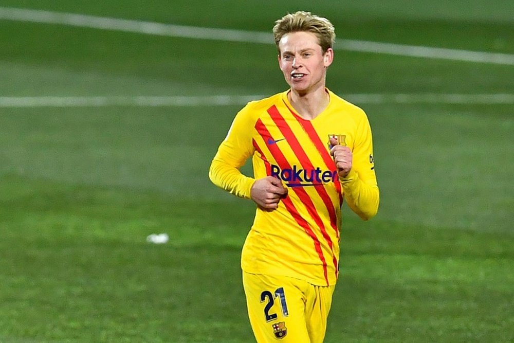 De Jong todavía no ha dado el 'sí' al United, de ahí que no haya propuesta en firme. AFP