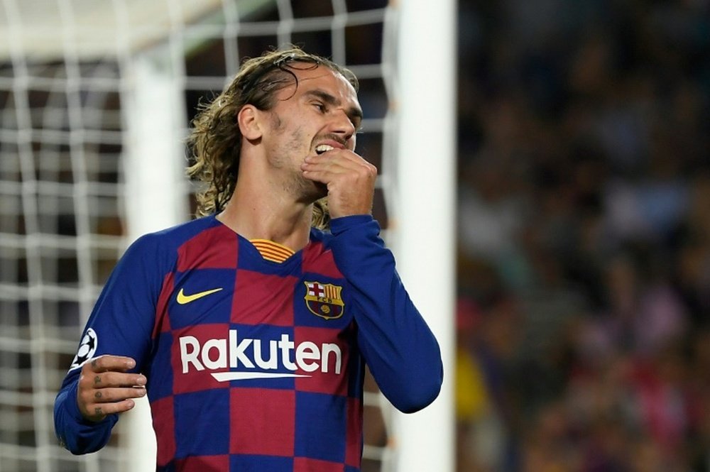 Griezmann seems to be adapting at Barcelona all the time. AFP