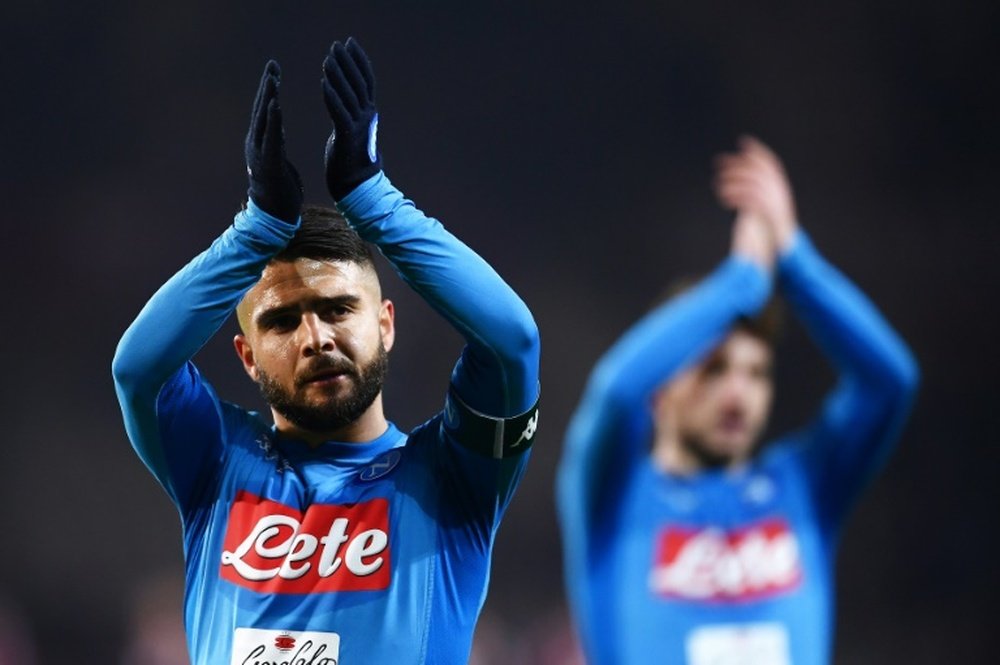 Insigne no fue suficiente. AFP