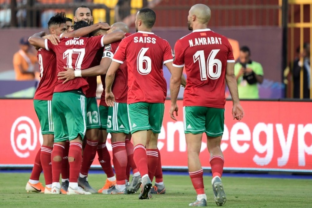 Les compos probables du match de la CAN entre le Bénin et le Maroc. AFP