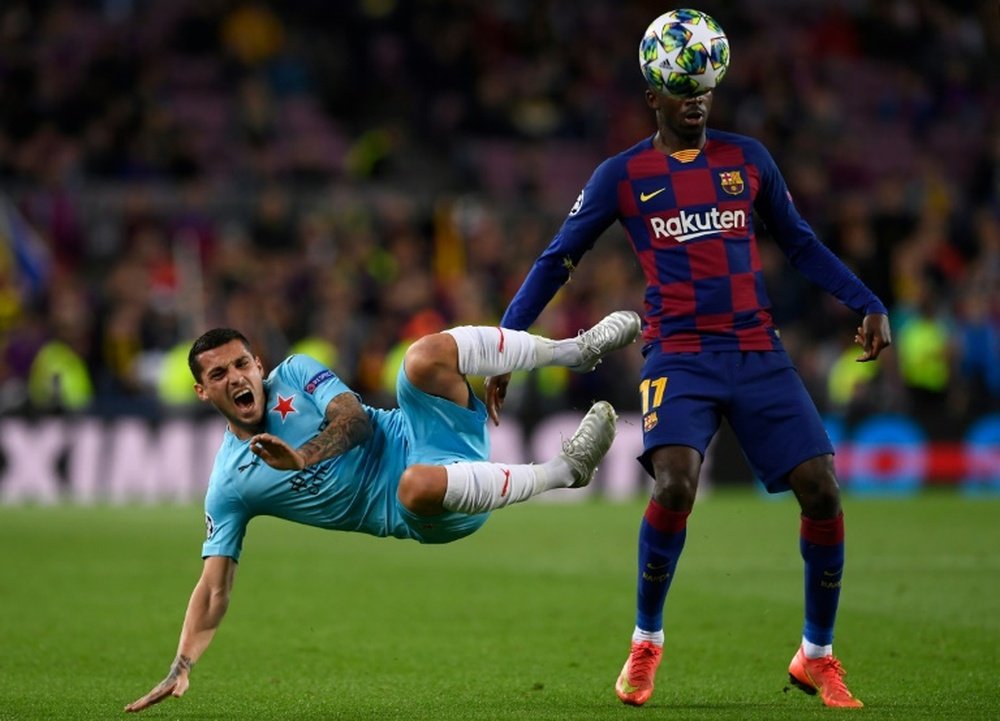 Rivaldo pense que c'est le bon moment de vendre Dembélé. AFP
