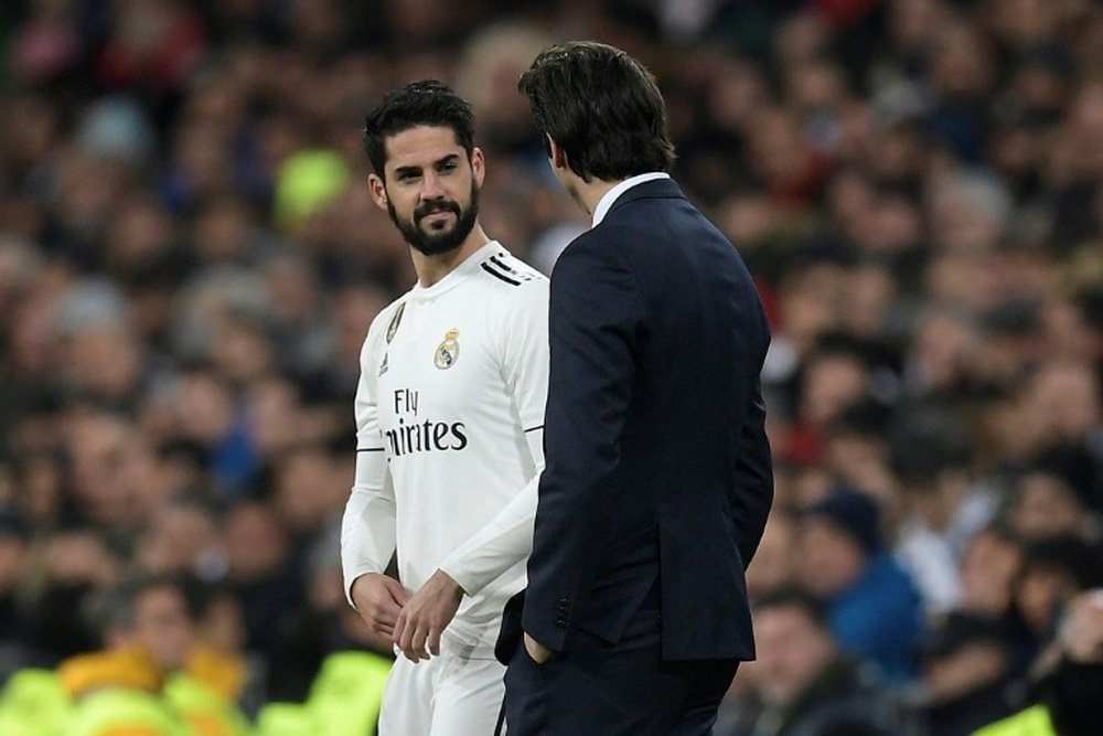 Isco has been punished by Real Madrid. AFP
