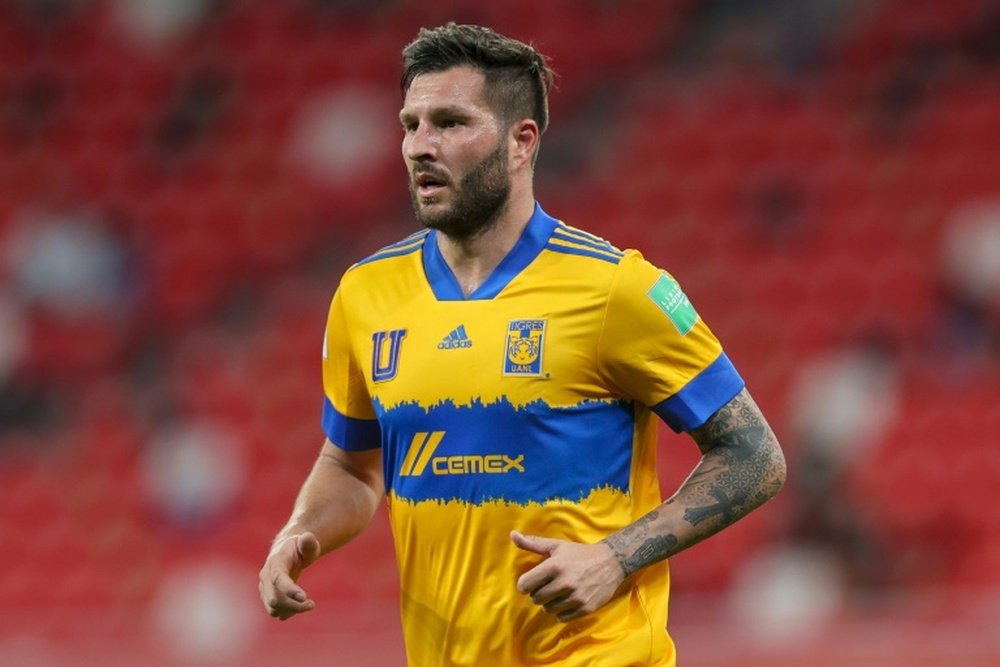 Gignac ayudará al 'Diente' López para que sea 'Pichichi'. AFP