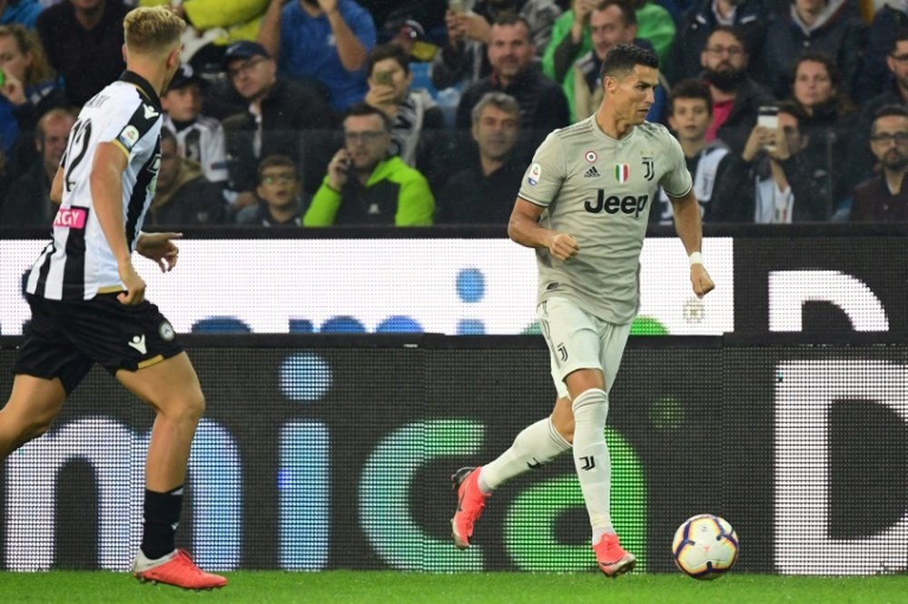 Cristiano cuenta con el apoyo de la Juventus. AFP