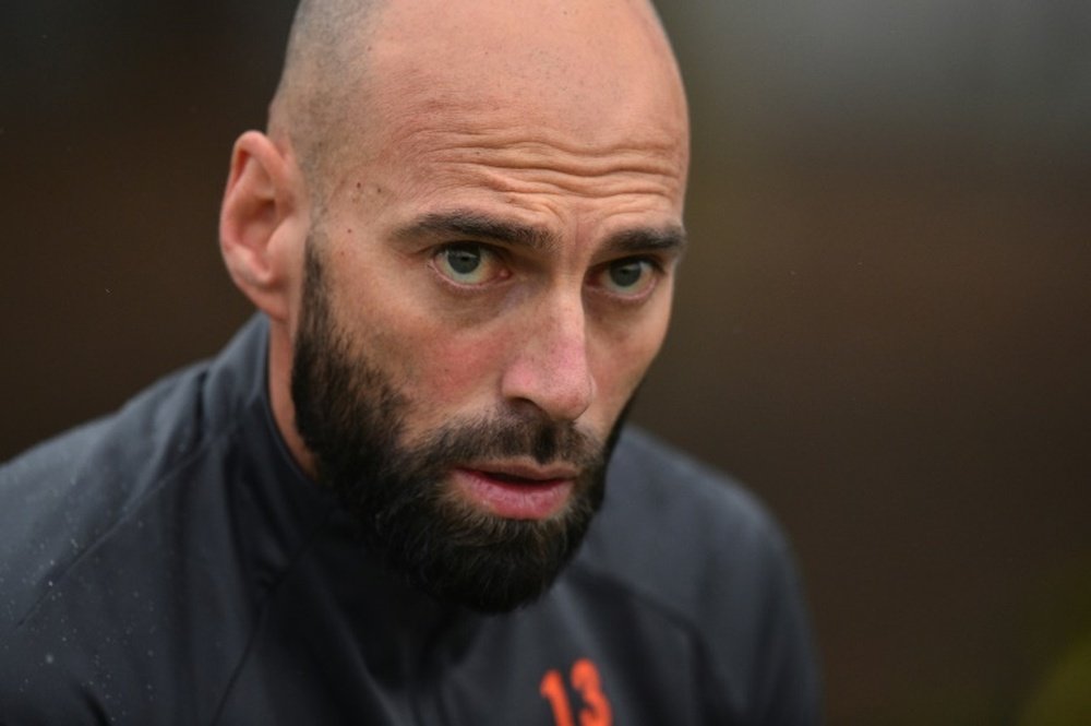 Caballero explicó la jugada contra Croacia. AFP