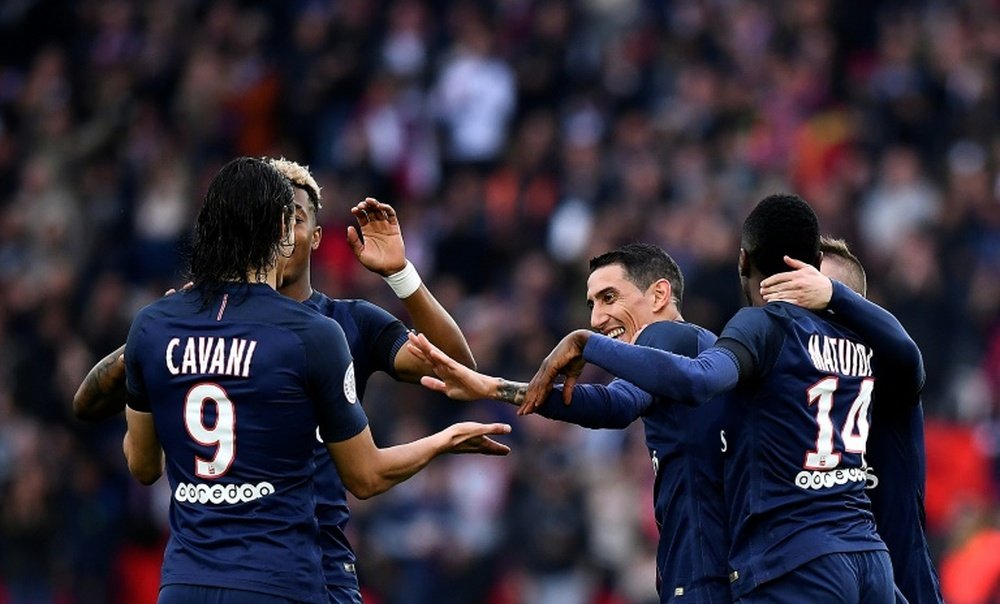 SCO Angers recebe os parisienses no Stade de France. AFP