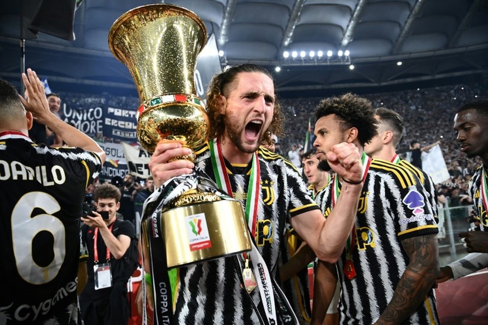Adrien Rabiot is free agent after the end of his contract with Juventus. AFP