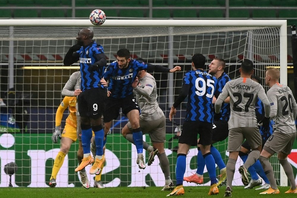 Otra decepción europea del Inter. AFP