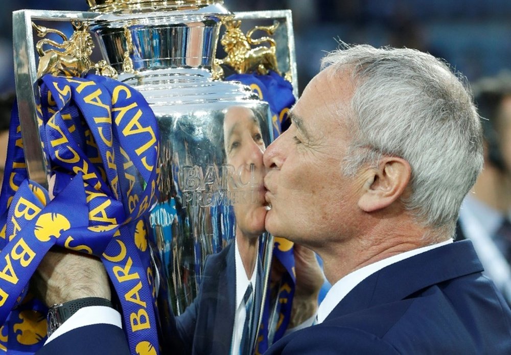 Ranieri reveals how Leicester won the Premier League. AFP
