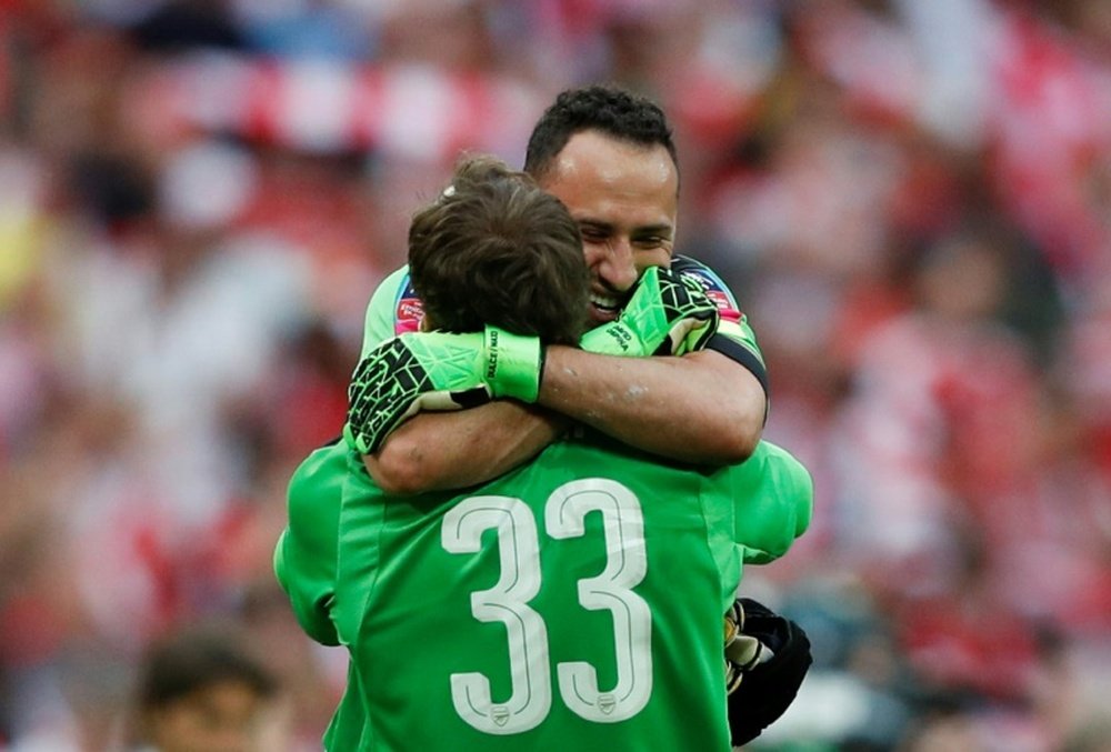 Ospina will played ahead of Cech. AFP