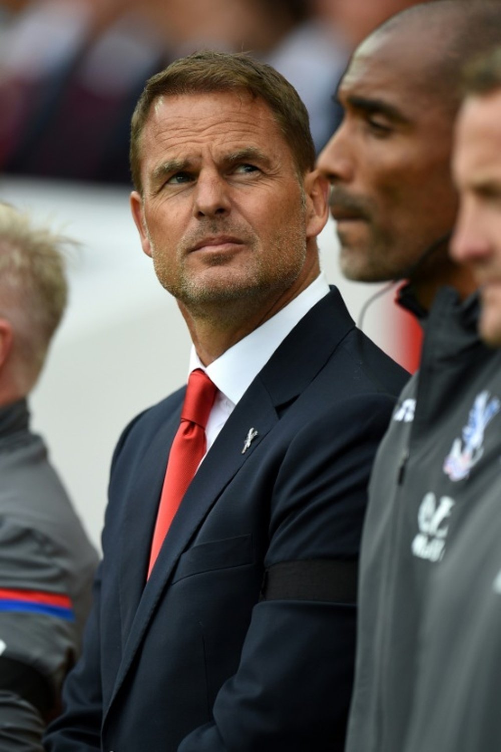 De Boer is under serious pressure at Crystal Palace. AFP