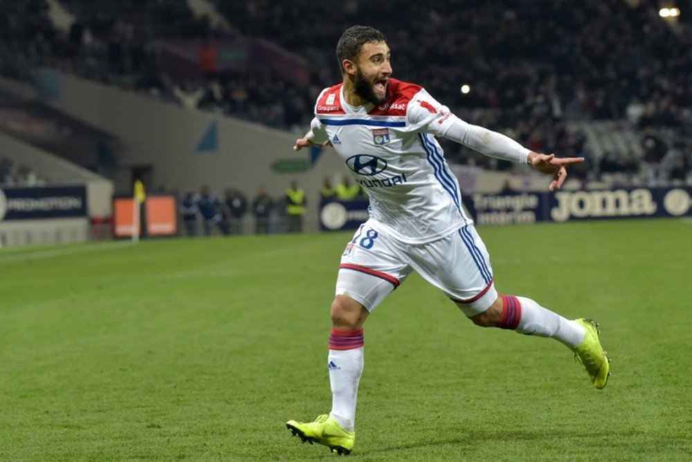 Fekir tiene contrato con el Olympique de Lyon hasta 2020. AFP
