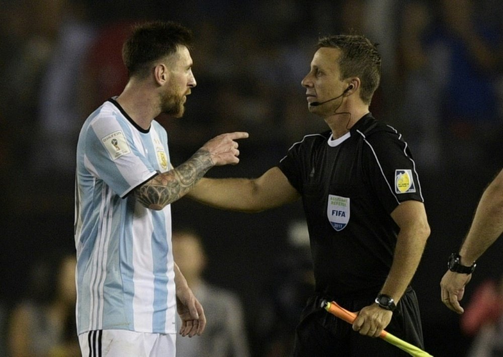 Messi est suspendu pour quatre matches avec l'équipe nationale. AFP