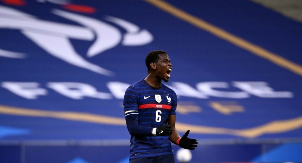 Paul Pogba compare Camavinga à Mbappé. AFP