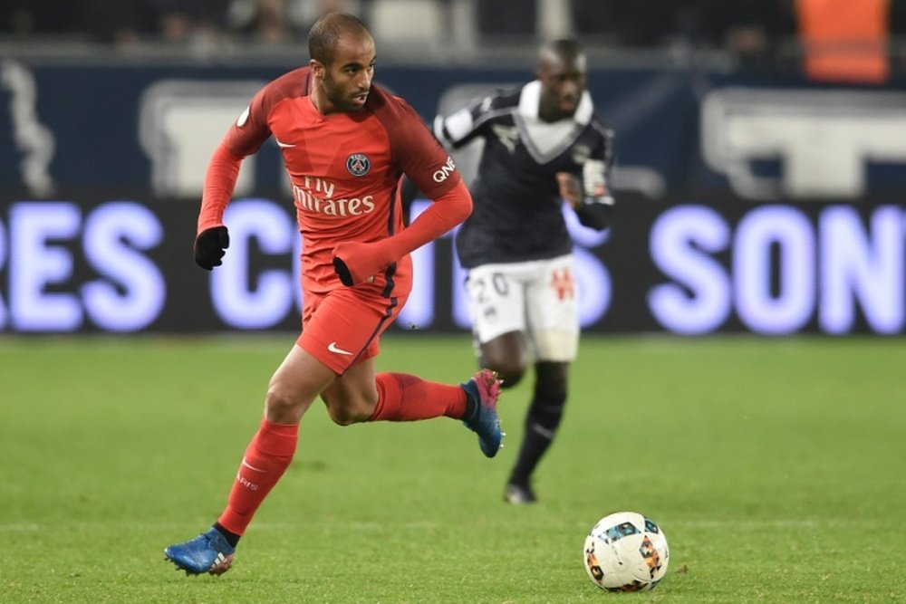 Moura appears resigned to leaving PSG. AFP