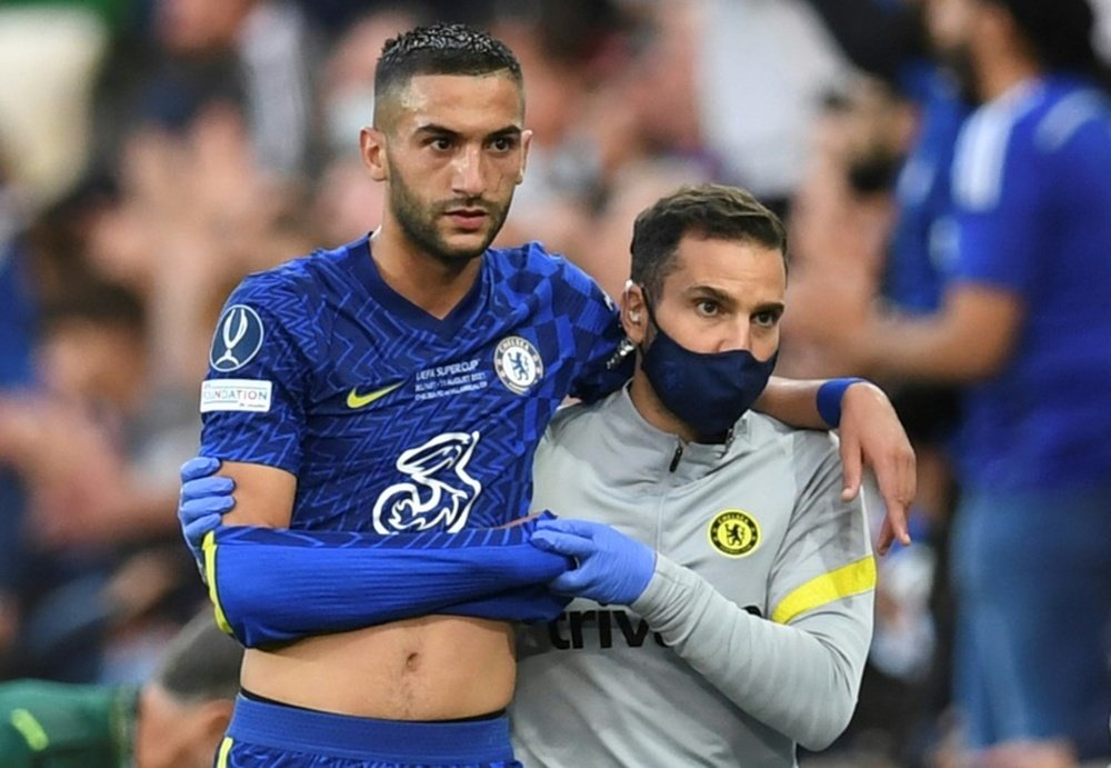 Barca will push for Ziyech if they cannot get Sterling. AFP