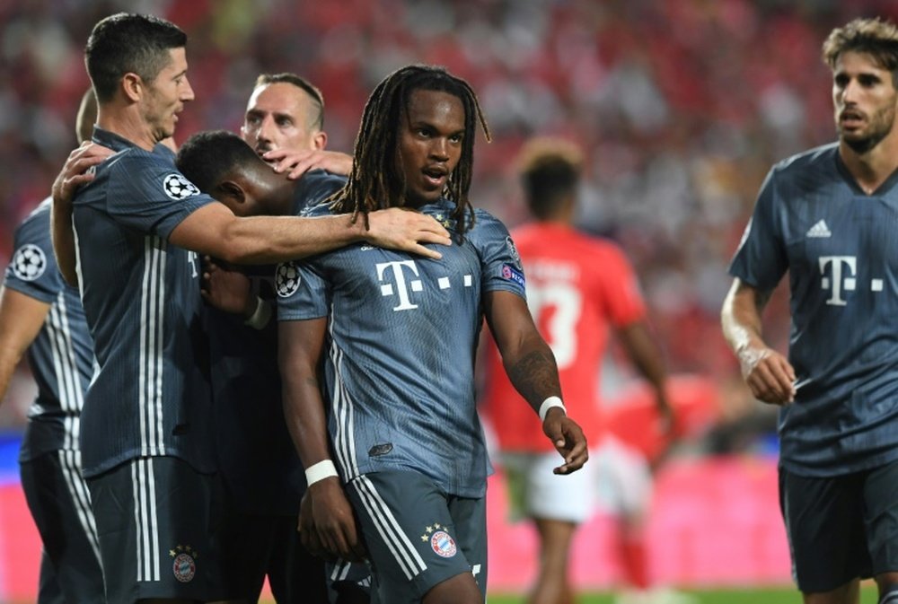 Renato Sanches face à son ancien club. AFP