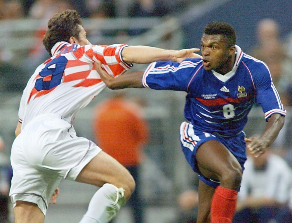 En 1998, Francia dejó sin sueño a Croacia. AFP