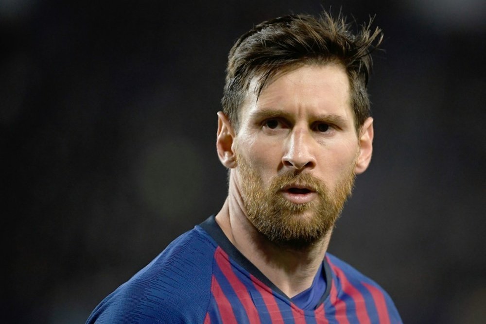 Messi hablará antes de la final de Copa del Rey. AFP