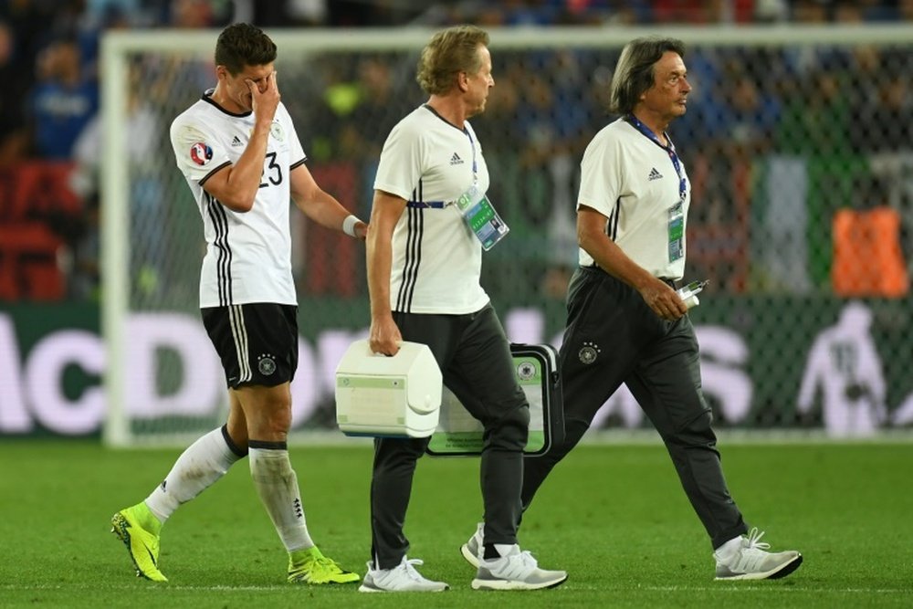 Germany striker Mario Gomez has been ruled out of the rest of Euro 2016 through injury. BeSoccer