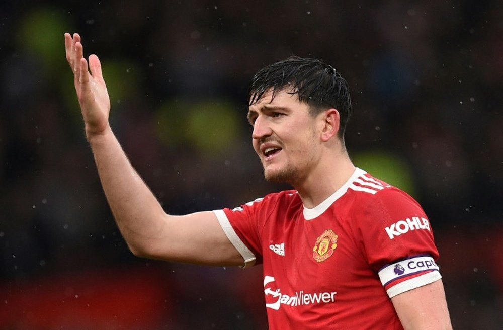 El PSG se fija en Maguire para el verano. AFP