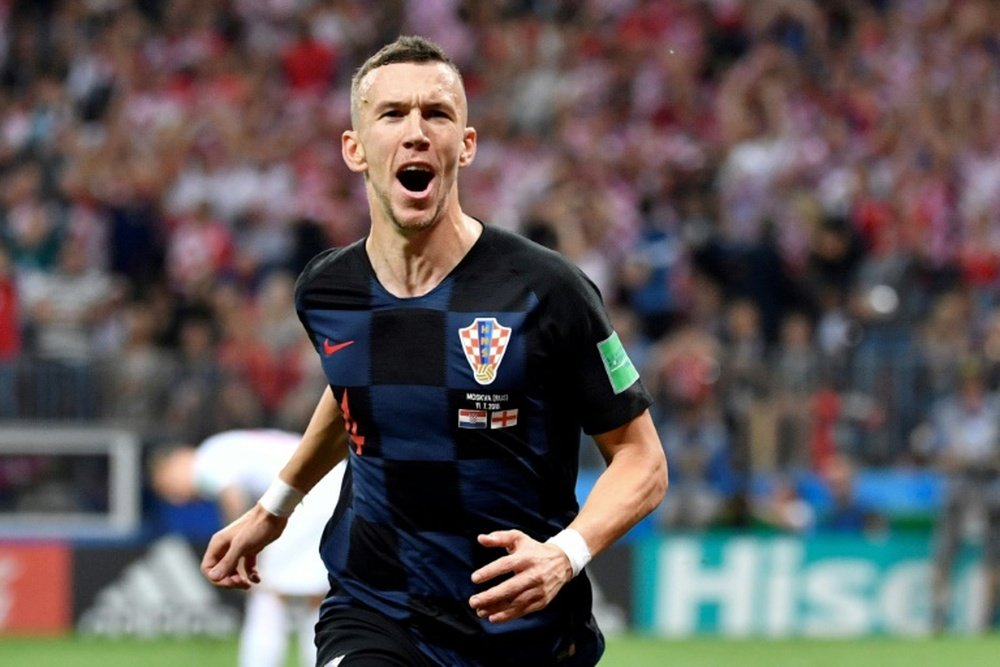 Perisic is valued at £50m. AFP