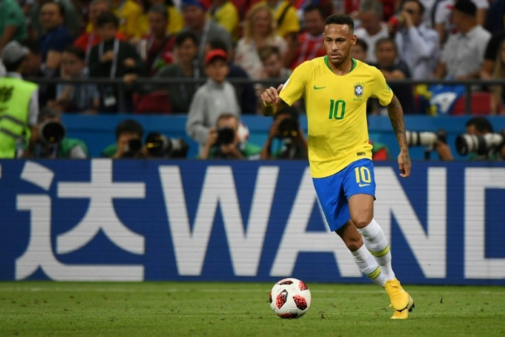 Kaka prend la défense de Neymar. AFP