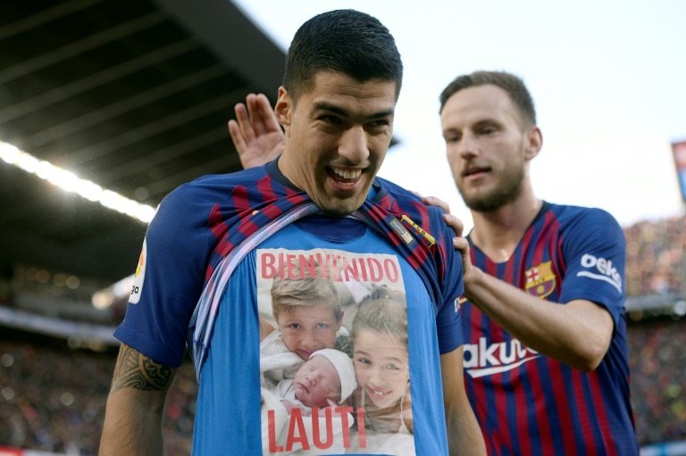 Luis Suárez, a gol por hijo