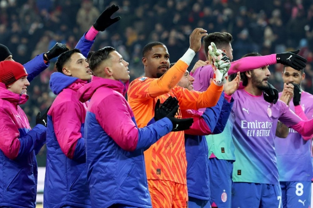 Udinese will ban for life the fans who chanted racist slogans against Maignan. AFP