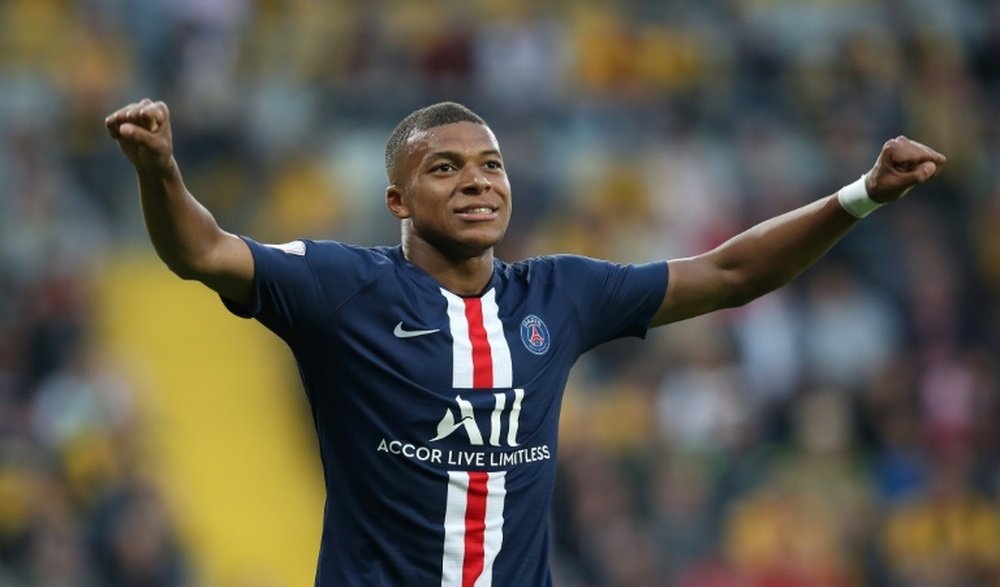 Yuri believes Mbappe will end up at Real Madrid. AFP
