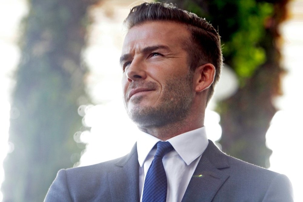 David Beckham quiere construir su franquicia en la MLS. AFP
