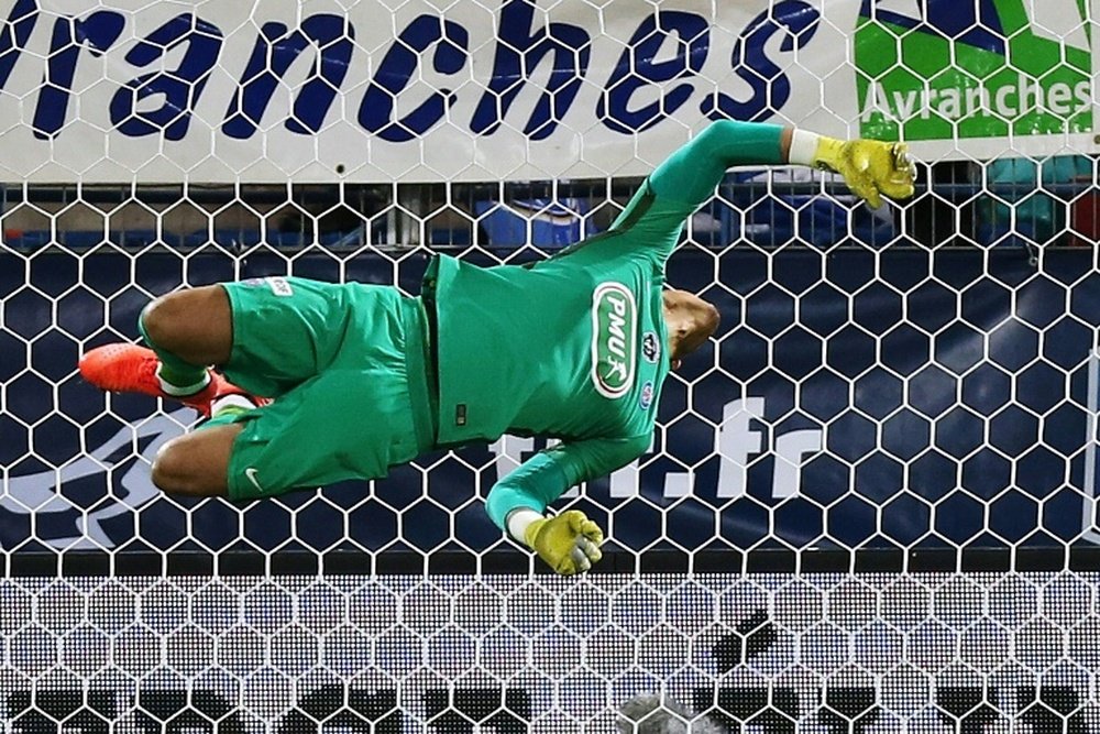Areola kept a clean sheet against Real. AFP