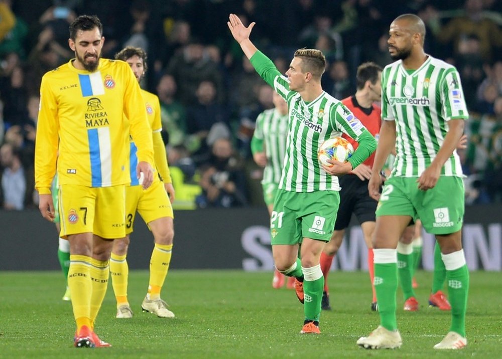 Giovani Lo Celso has been one of Betis' star performers. AFP