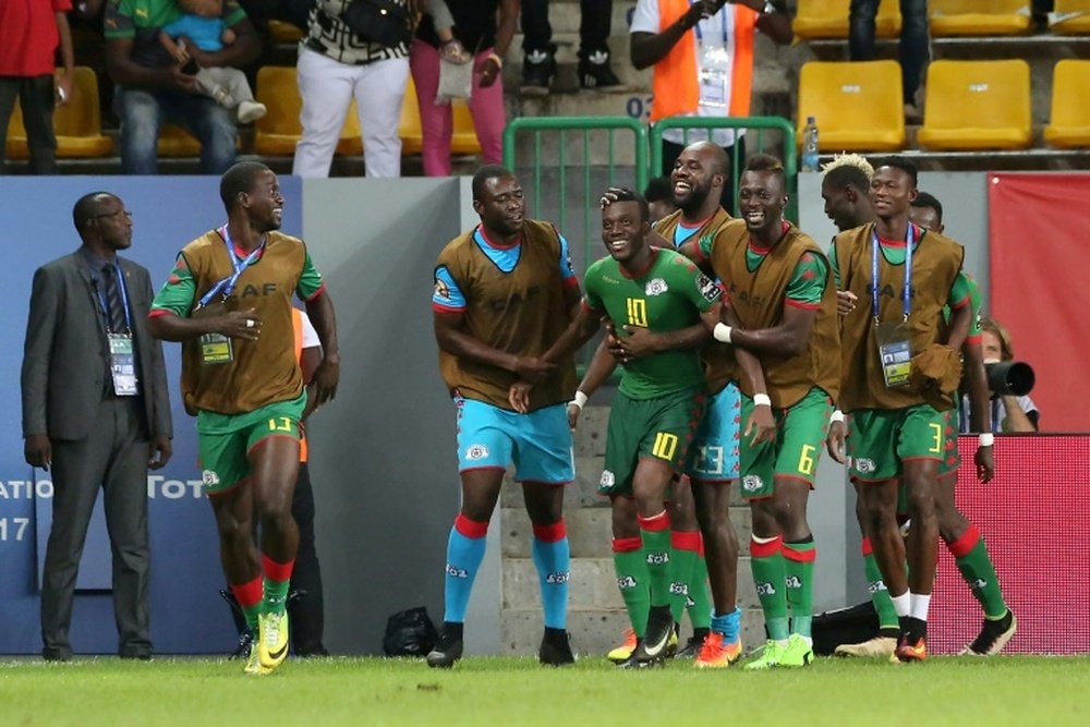 Traoré consiguió anotar el tanto del triunfo para su selección. AFP