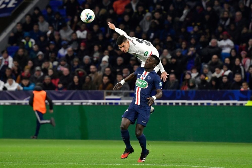 Guimaraes livre ses premières impressions sur la Ligue 1. AFP