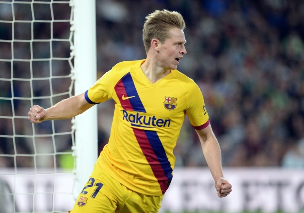 La Juve a tenté le coup pour Frenkie de Jong. AFP