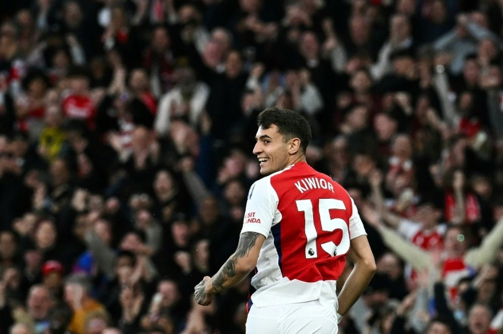 Kiwior is attracting interest from Juventus. AFP