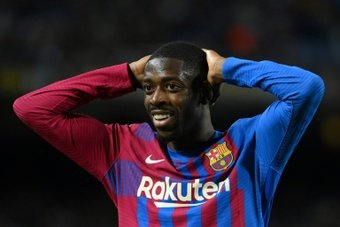 El Barça le ofrece a Dembélé una rebaja del 40% para cobrar como Ansu Fati. AFP