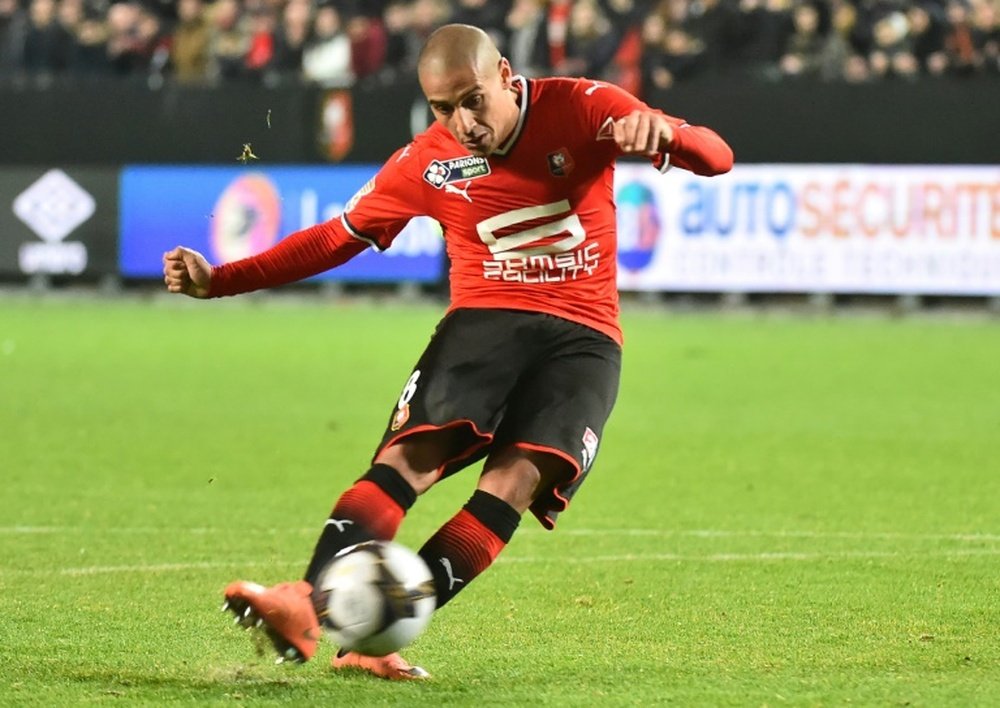 Khazri est vital pour Rennes. AFP