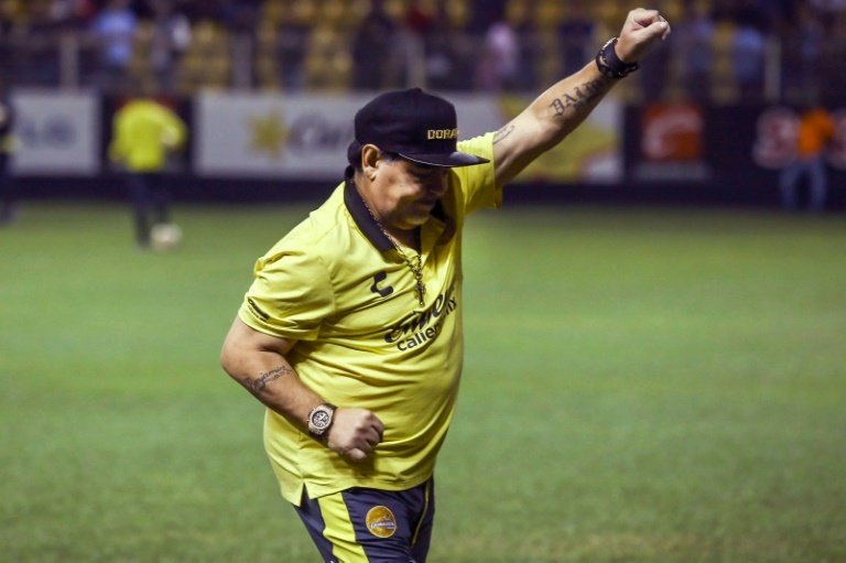 Los pupilos de Maradona no aflojan y Dorados ya es cuarto. AFP