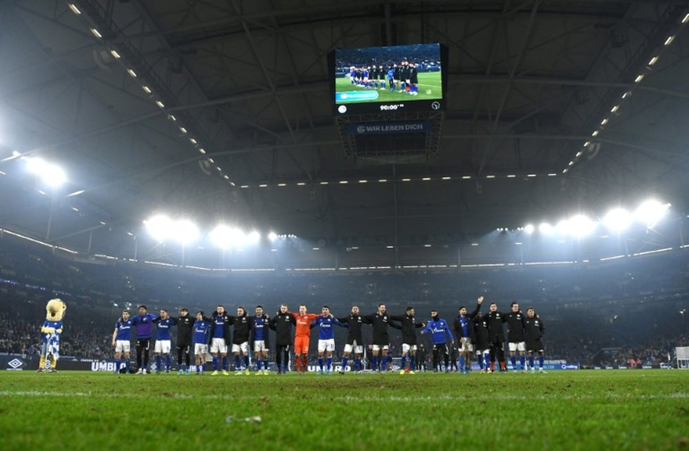 El Schalke 04 está firmando un final de temporada más que decepcionante. AFP/Archivo