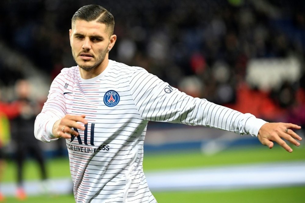 Icardi fait mieux qu'Ibra, Neymar, Mbappé et Cavani à leurs débuts. AFP