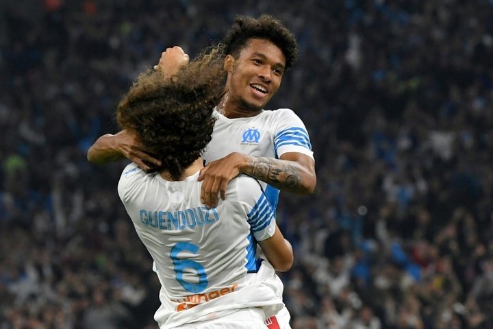 Guendouzi does not want Kamara to leave. AFP