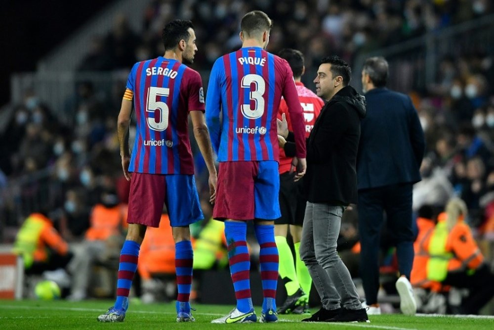 Laporta revealed that Busquets had offers from the MLS. AFP