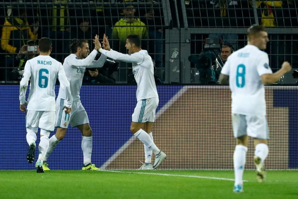Madrid won 3-1 at Dortmund in a Champions League clash on Tuesday night. AFP
