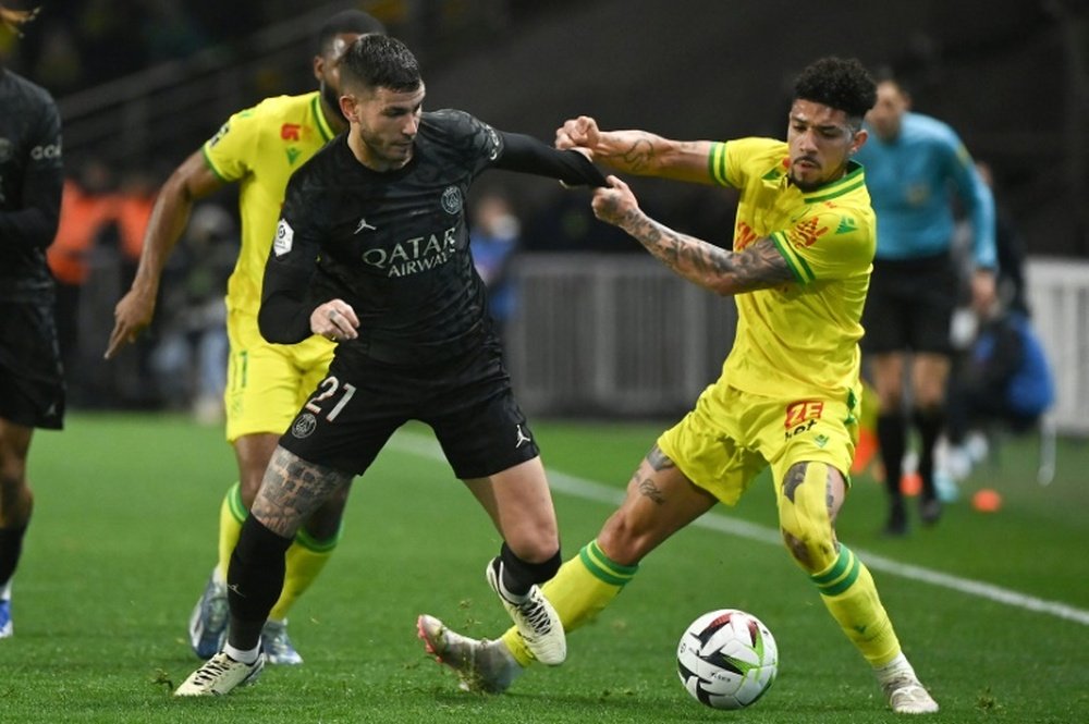 Lucas Hernandez has suffered an attempted burglary at his home. AFP