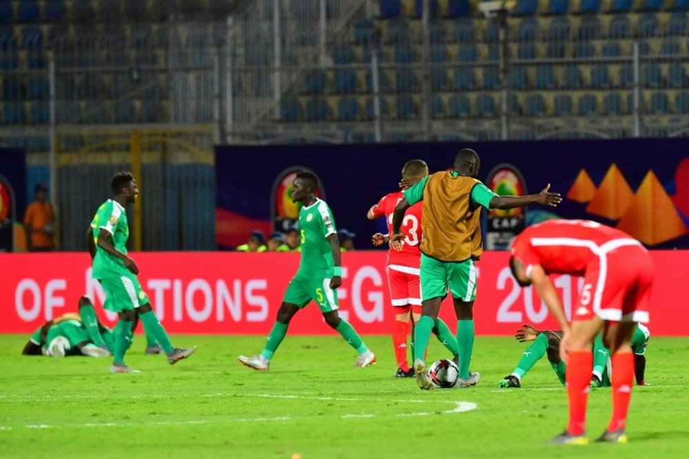 Senegal está en la final de la Copa África. AFP