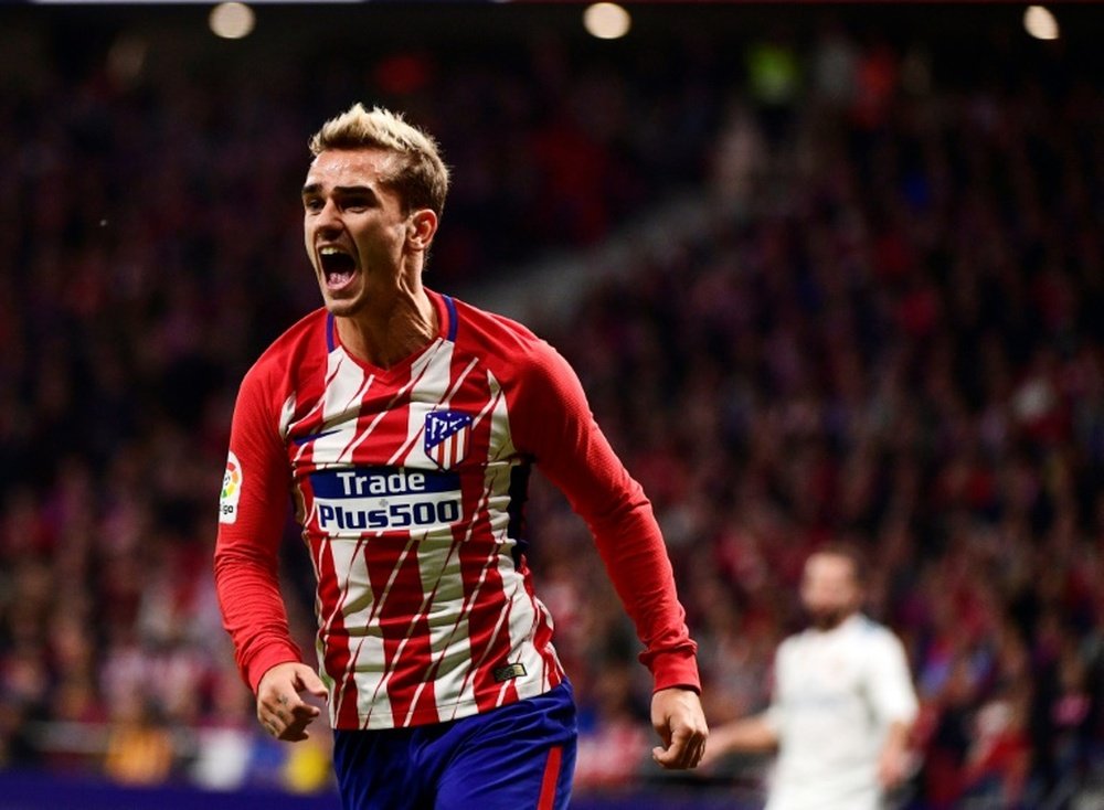 Griezmann is a target for both Real Madrid and Barcelona. AFP